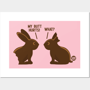 CHOCOLATE BUNNIES Posters and Art